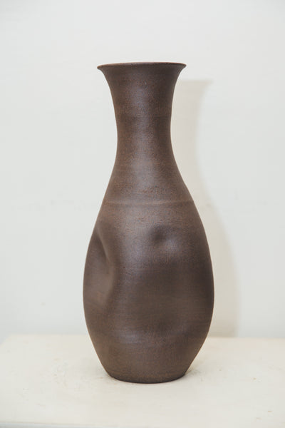 Big Brown Hugged Vase
